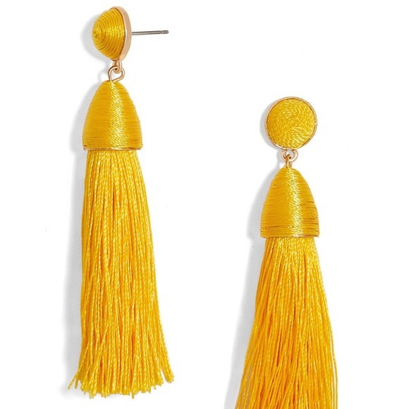 BaubleBar Jewelry - 2/$15! BaubleBar Rosabella Gold Tassel Earrings